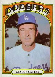 1972 Topps Baseball Cards      297     Claude Osteen